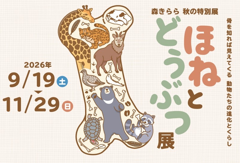 ほねとどうぶつ展 九十九島動植物園、楠田哲士、岐阜大学