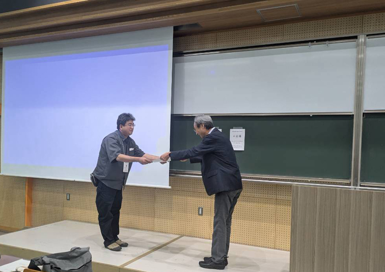 楠田哲士、岐阜大学、受賞、日本野生動物医学会、愛媛大会