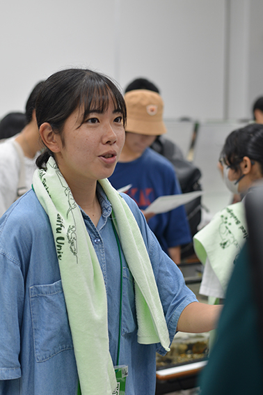 オープンキャンパス、生物圏環境学科、岐阜大学、展示、応用生物科学部