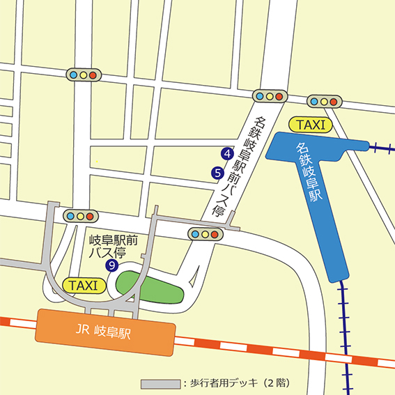 岐阜大学|交通アクセス|交通機関|地図|岐阜バス|岐阜駅|名鉄岐阜駅|バス停