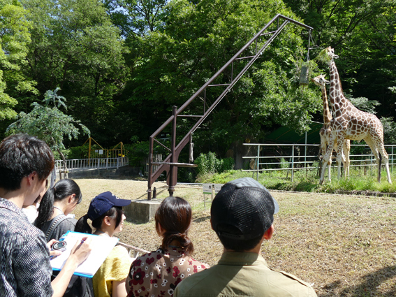 動物園、生物識別野外調査実習－動物－｜生物圏環境学科