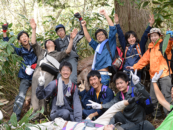 フィールド科学基礎実習（位山演習林）｜生物圏環境学科