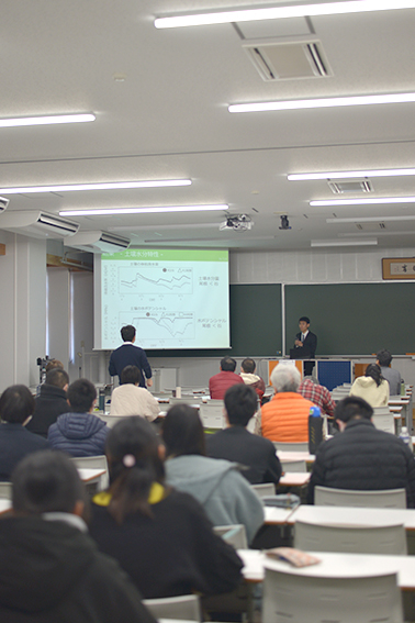 卒論、卒業研究発表会、テーマ、口頭発表、岐阜大学、森林生態学研究室