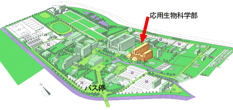 岐阜大学キャンパスマップ