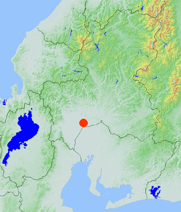 岐阜市の位置