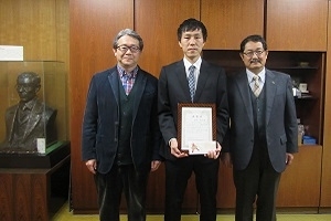 生命科学・化学専攻2年　坂野 新太さん